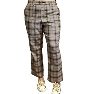 American Eagle 18 plaid super high rise skinny trouser P2 1984